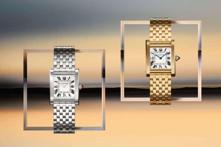 (4A) Cartier Privé – Tank Normale watches