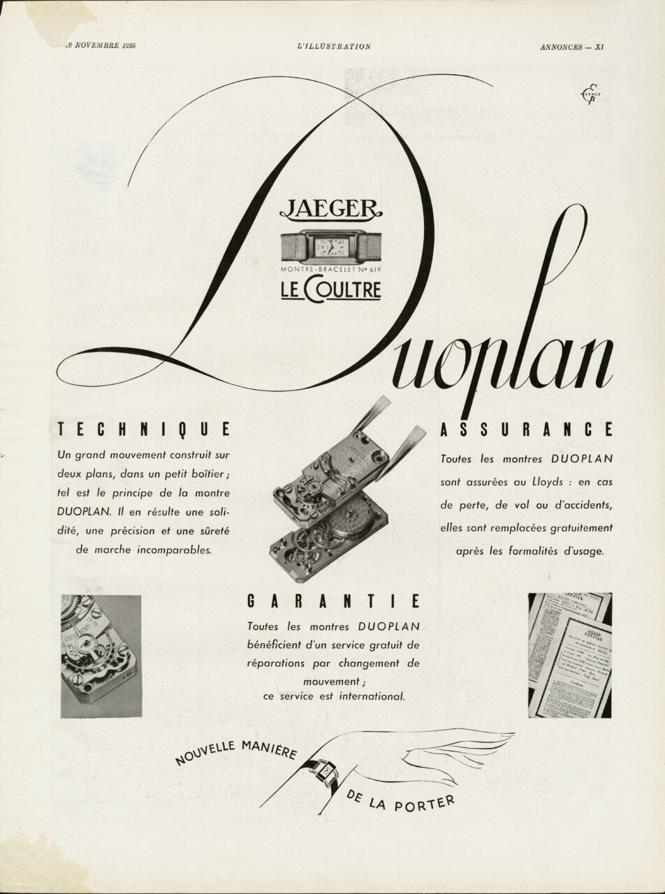 1935 ad duoplan lillustration